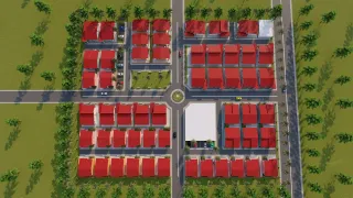 Cité Lumière II — vue aérienne