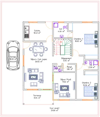 Duplex F8 moyen standing — plan officiel du rez-de-chaussée.png