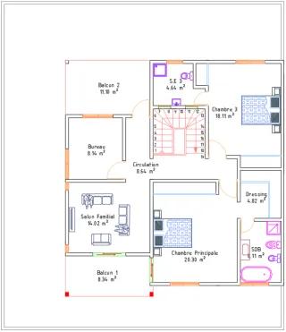 Duplex F8 moyen standing — plan officiel de l’étage.png