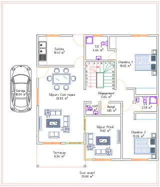 Duplex F8 haut standing — plan officiel du rez-de-chaussée.png